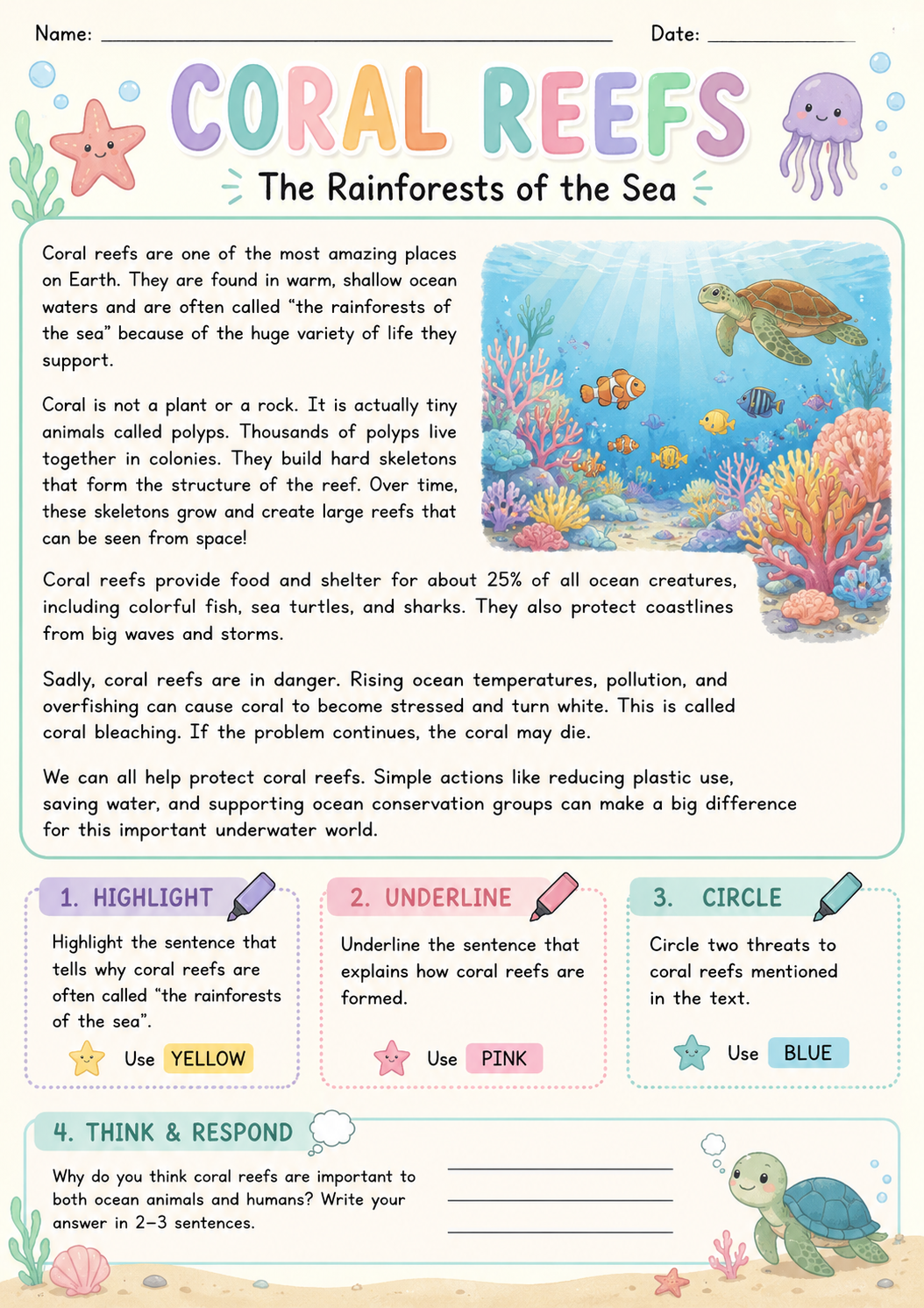 Preview of Text Highlighting — Set 2